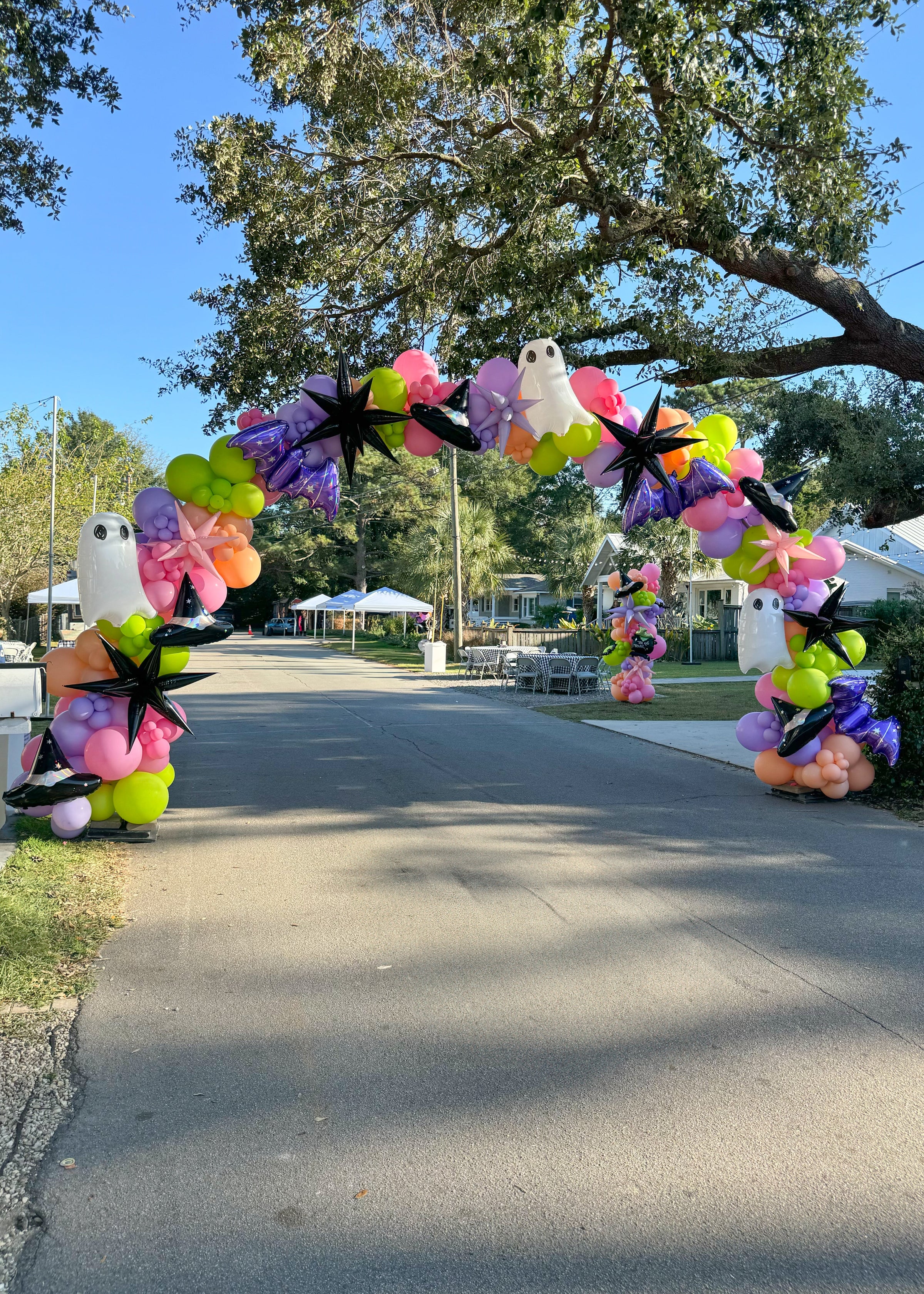 balloon arch in Charleston, South Carolina