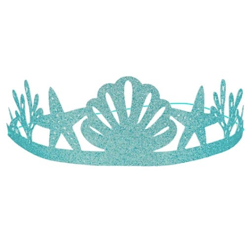 mermaid party crowns 