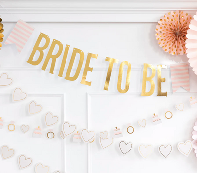 Bride To Be Word Banner